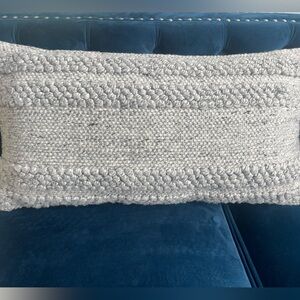 SET OF 2 ARHAUS NUBBY BOBBLES WOVEN TEXTURE THROW PILLOWS